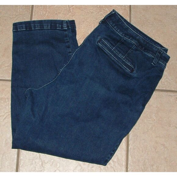 LANE BRYANT Plus Sz 20 Petite Flex Magic Waist Stretchy Signature Fit Blue Jeans - Picture 5 of 5